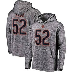 NFL Chicago Bears Khalil Mack #52 Pro Line Fanatics Hoodie Sweatshirt Size Small